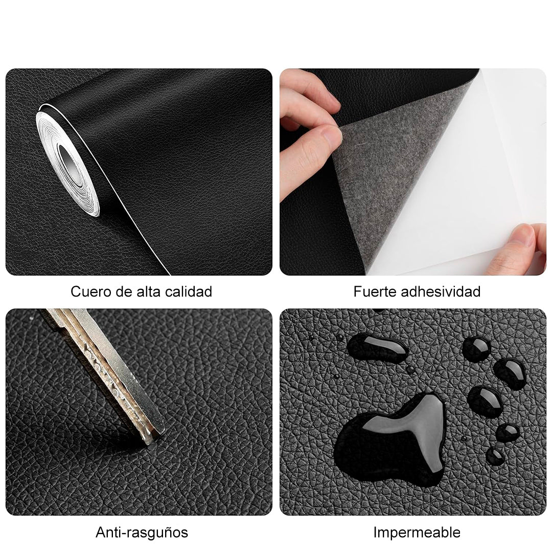 CueroFix -Kit Adhesivo de reparacion y restauracion® (1,3 m x 50cm)