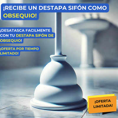 Kit destapa tuberias ® Wild tornado + Destapa sifon