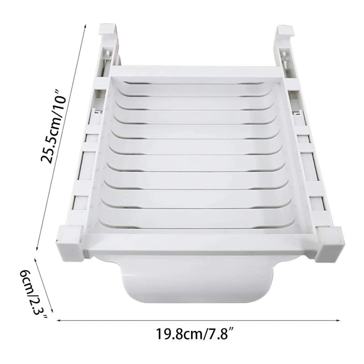 Estante Organizador Para Nevera con 10 Bolsas Ziplock ®