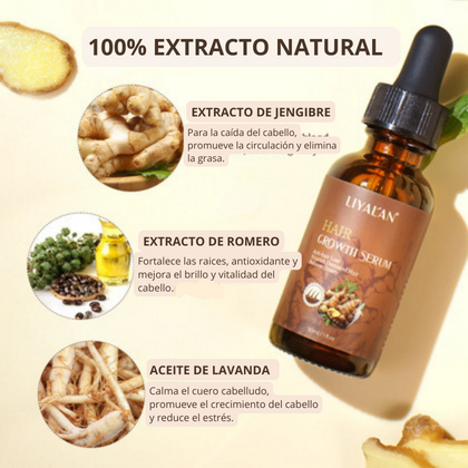 SERUM DE JENGIBRE®  - Serum contra la caida del cabello.