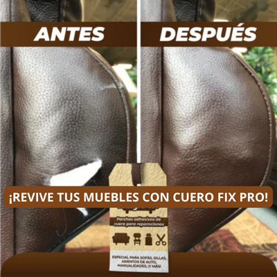 CueroFix -Kit Adhesivo de reparacion y restauracion® (1,3 m x 50cm)