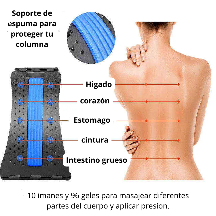 Quiropractor Max ®: Liberador y estirador  de espalda y Lumbar