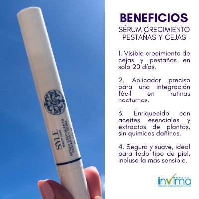 Sérum Crecimiento Pestañas y Cejas- SYLE BEAUTY CARE  ®