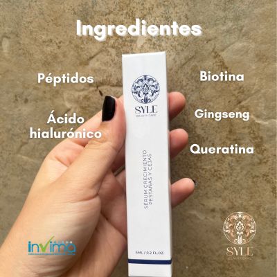 Sérum Crecimiento Pestañas y Cejas- SYLE BEAUTY CARE  ®