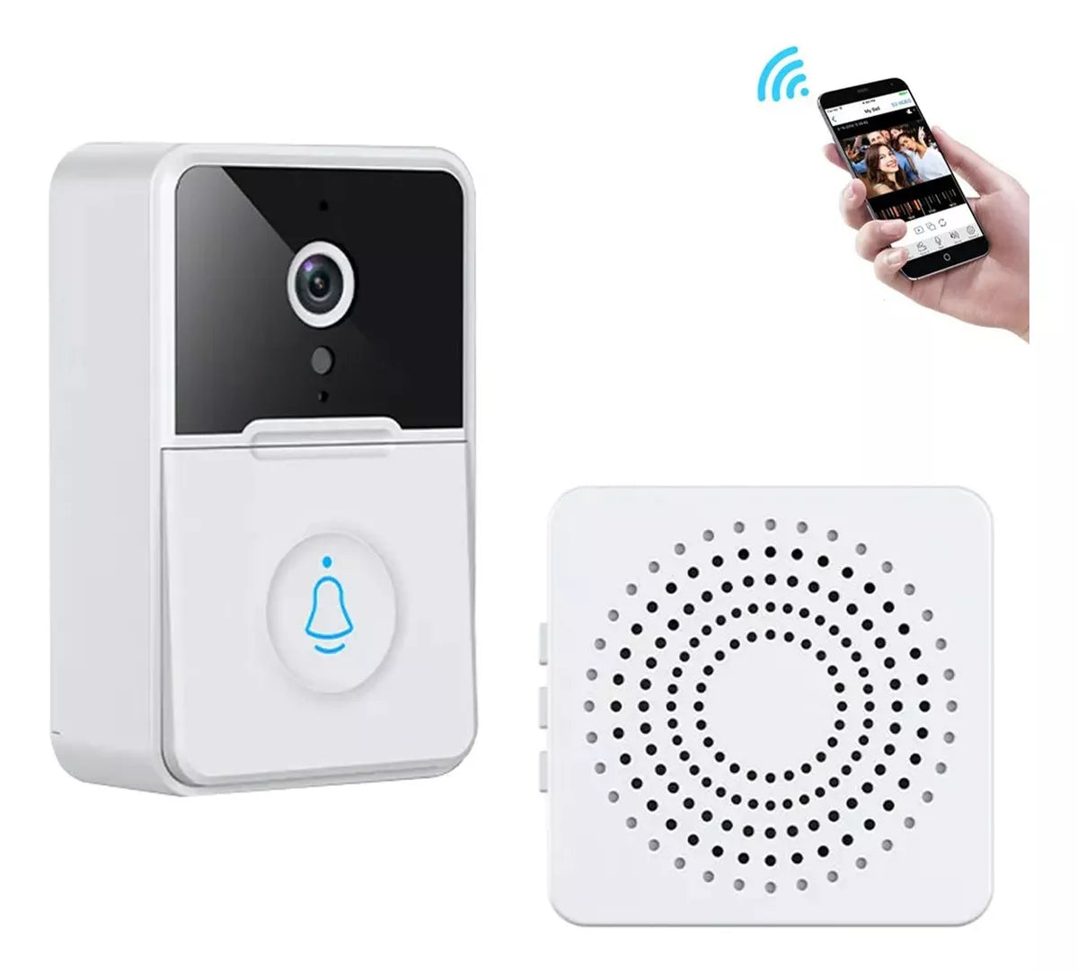 Timbre inteligente wifi con camara ®