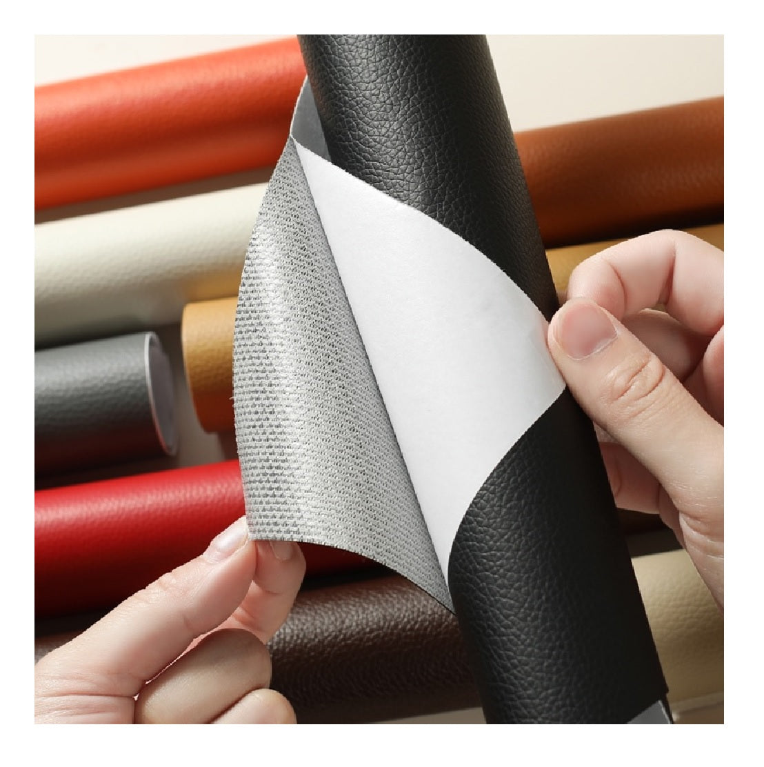 CueroFix -Kit Adhesivo de reparacion y restauracion® (1,3 m x 50cm)